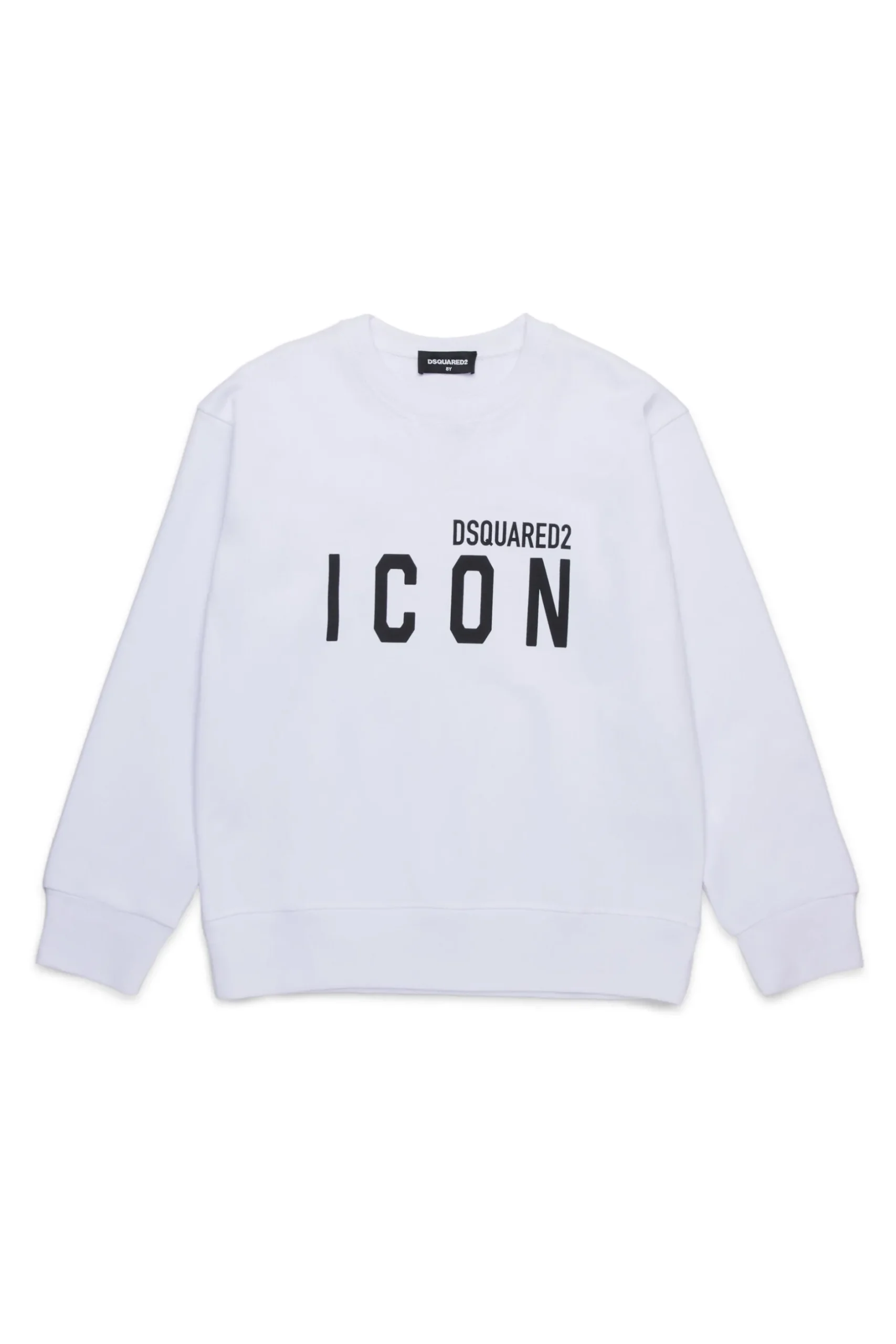 DSQUARED2 Felpa girocollo con logo ICON | Bambino Felpe | Activewear