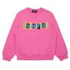 DSQUARED2 Felpa girocollo con logo boxed | Felpe