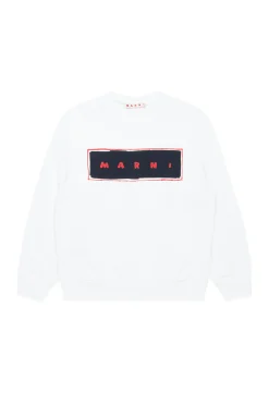 MARNI Felpa girocollo con logo Print | Bambino Felpe | Felpe