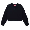 DIESEL Felpa girocollo con logo Oval D | Felpe