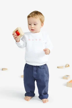 MARNI Felpa girocollo con logo Outline | Bambino Felpe | Logomania