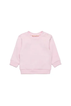 MARNI Felpa girocollo con logo Outline | Bambino Felpe | Logomania