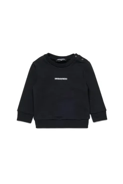 DSQUARED2 Felpa girocollo con logo | Bambino Felpe | Activewear