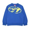 DIESEL Felpa girocollo con logo Oval D effetto used | Bambino Logomania | Logomania