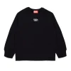 DIESEL Felpa girocollo con logo Oval D | Bambino Activewear | Activewear