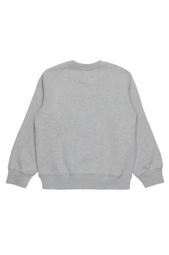 DIESEL Felpa girocollo con logo oval D ricamato | Bambino Felpe
