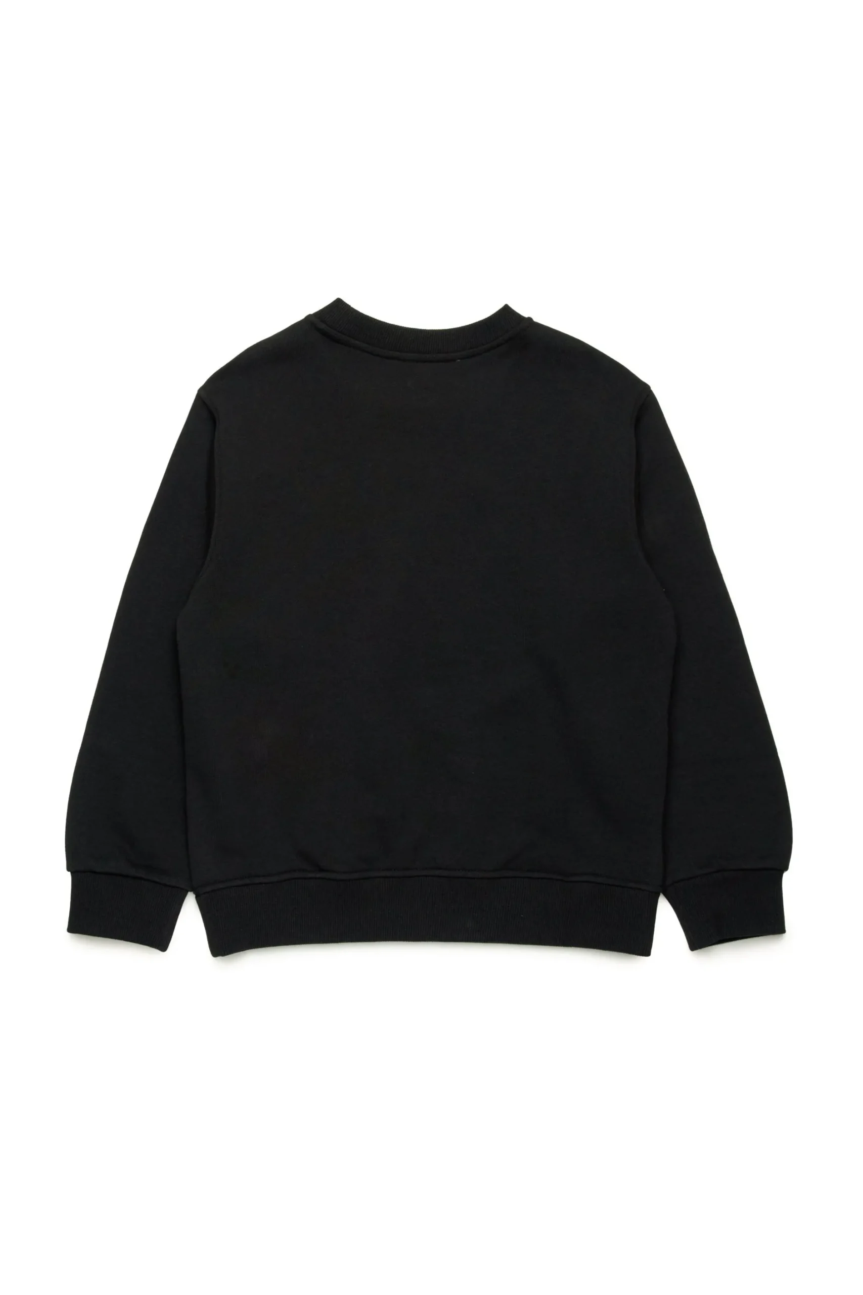 DIESEL Felpa girocollo con logo Oval D effetto used | Bambino Oval D By Diesel | Oval D By Diesel
