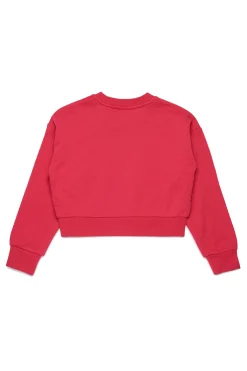DIESEL Felpa girocollo con logo Oval D | Bambino Felpe | Oval D By Diesel