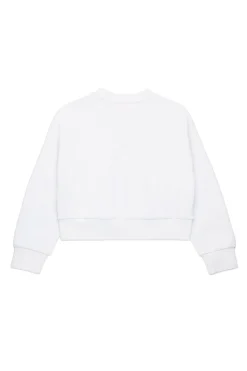 DIESEL Felpa girocollo con logo Oval D | Bambino Felpe | Oval D By Diesel