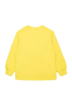DIESEL Felpa girocollo con logo Oval D | Bambino Felpe