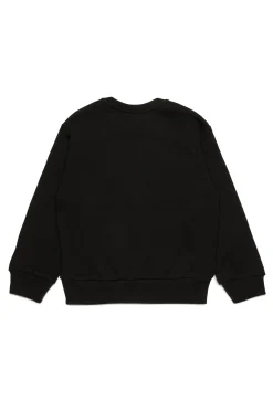 DIESEL Felpa girocollo con logo Oval D | Bambino Felpe