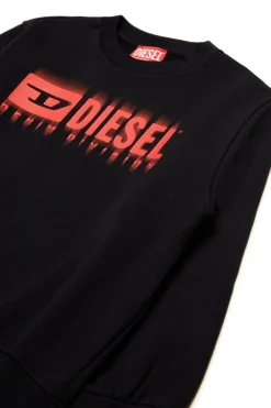 DIESEL Felpa girocollo con logo degradé | Bambino Activewear | Activewear