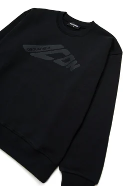 DSQUARED2 Felpa girocollo con logo Icon New Generation | Bambino Felpe | Logomania