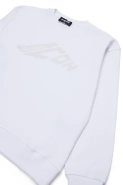 DSQUARED2 Felpa girocollo con logo Icon New Generation | Bambino Felpe | Logomania