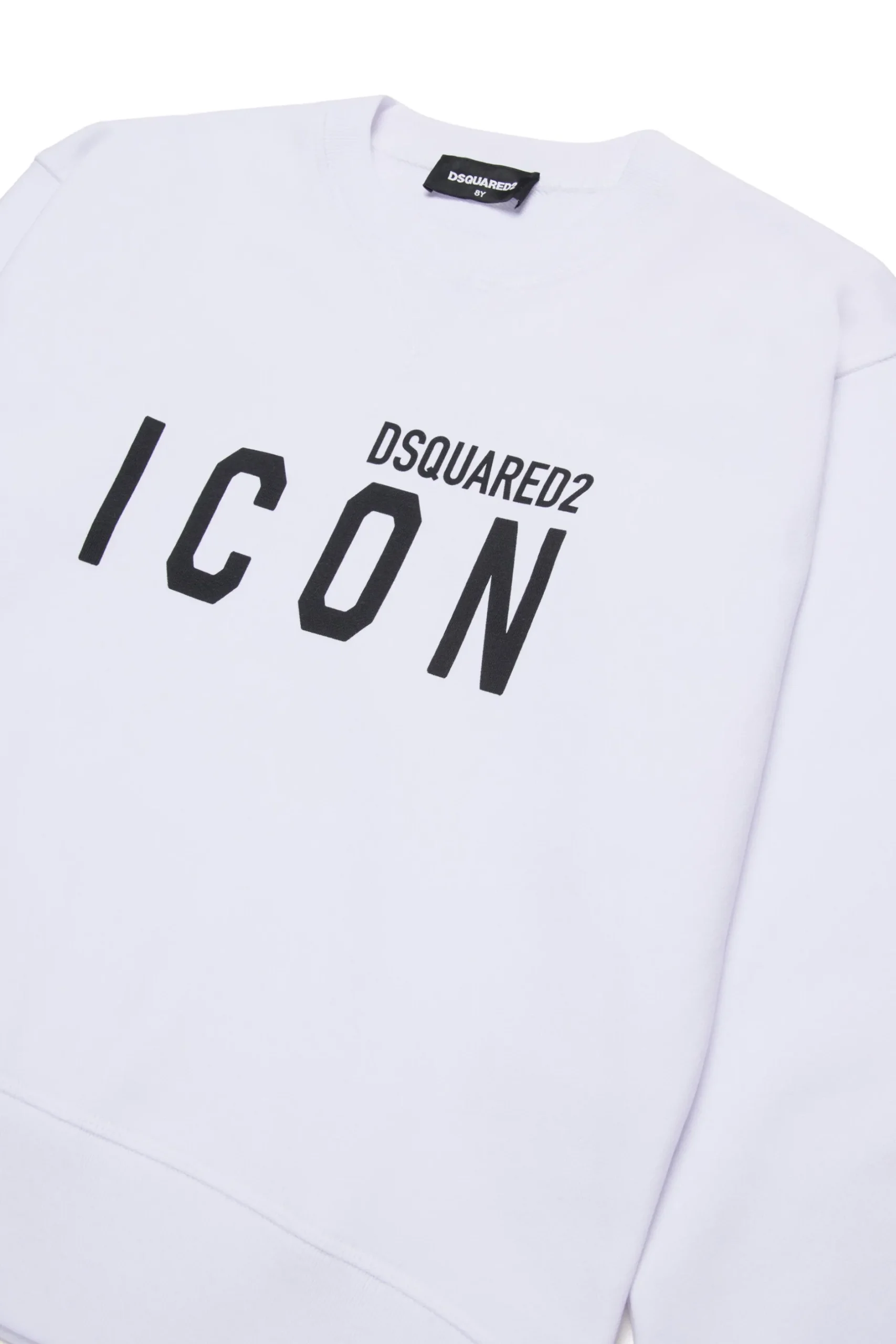 DSQUARED2 Felpa girocollo con logo ICON | Bambino Felpe | Activewear
