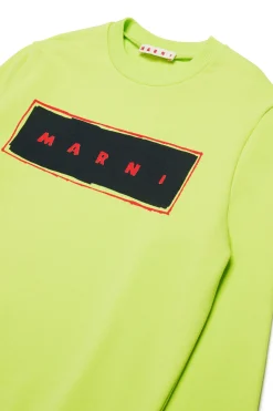 MARNI Felpa girocollo con logo Print | Bambino Felpe | Felpe