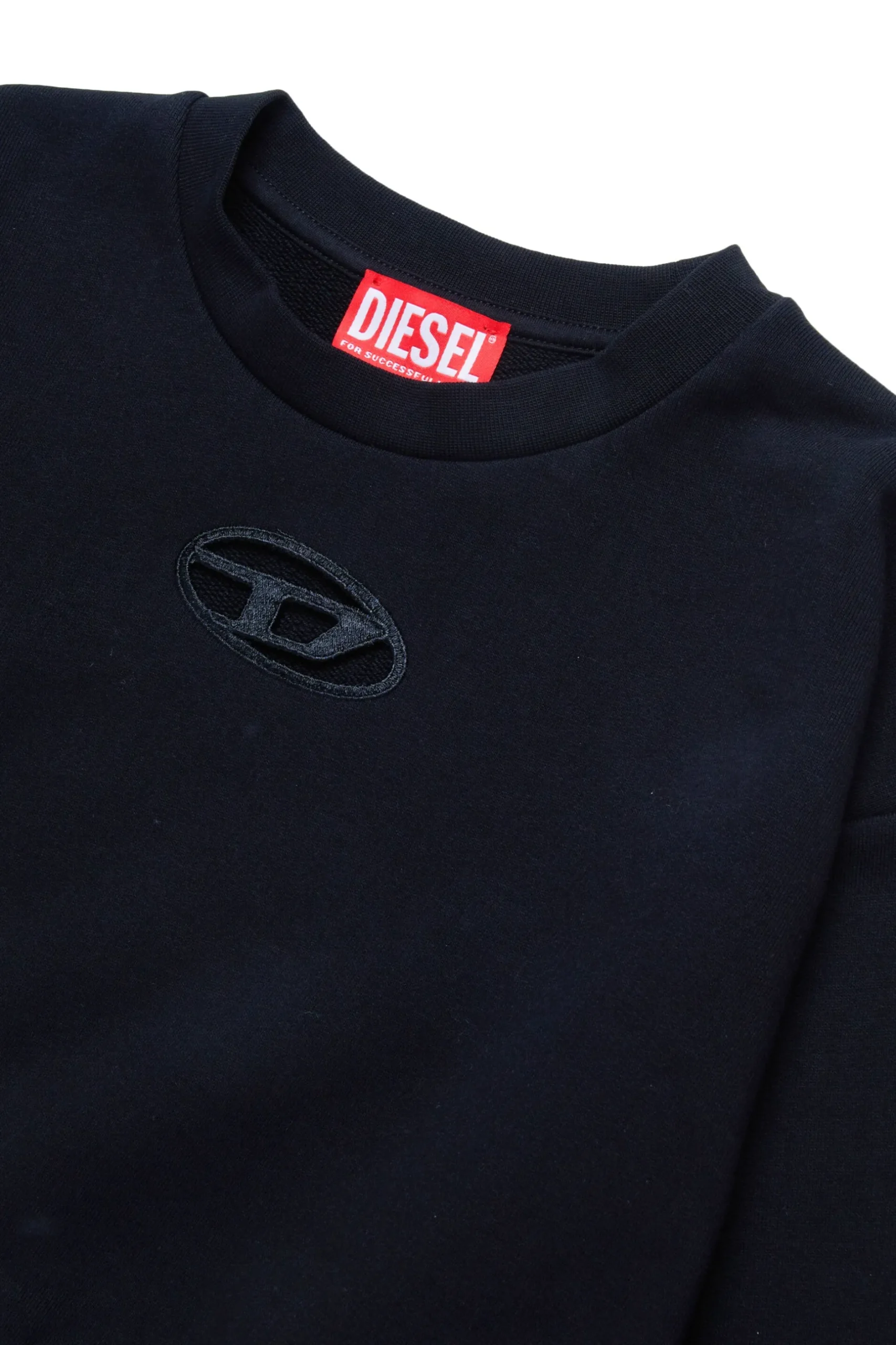 DIESEL Felpa girocollo con logo Oval D | Felpe