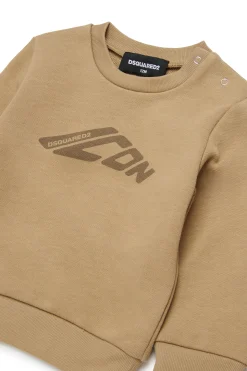 DSQUARED2 Felpa girocollo con logo Icon New Generation | Bambino Felpe | Logomania