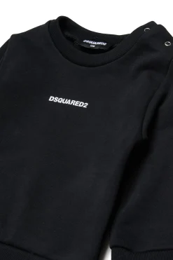 DSQUARED2 Felpa girocollo con logo | Bambino Felpe | Activewear