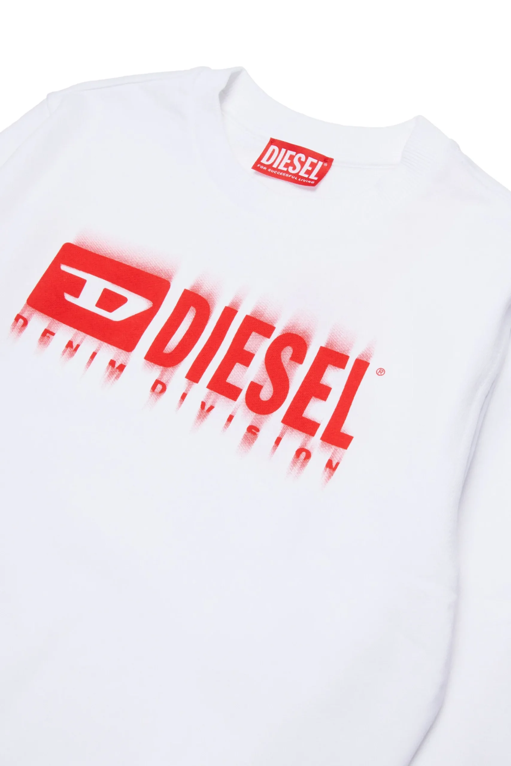 DIESEL Felpa girocollo con logo degradé | Bambino Activewear | Activewear