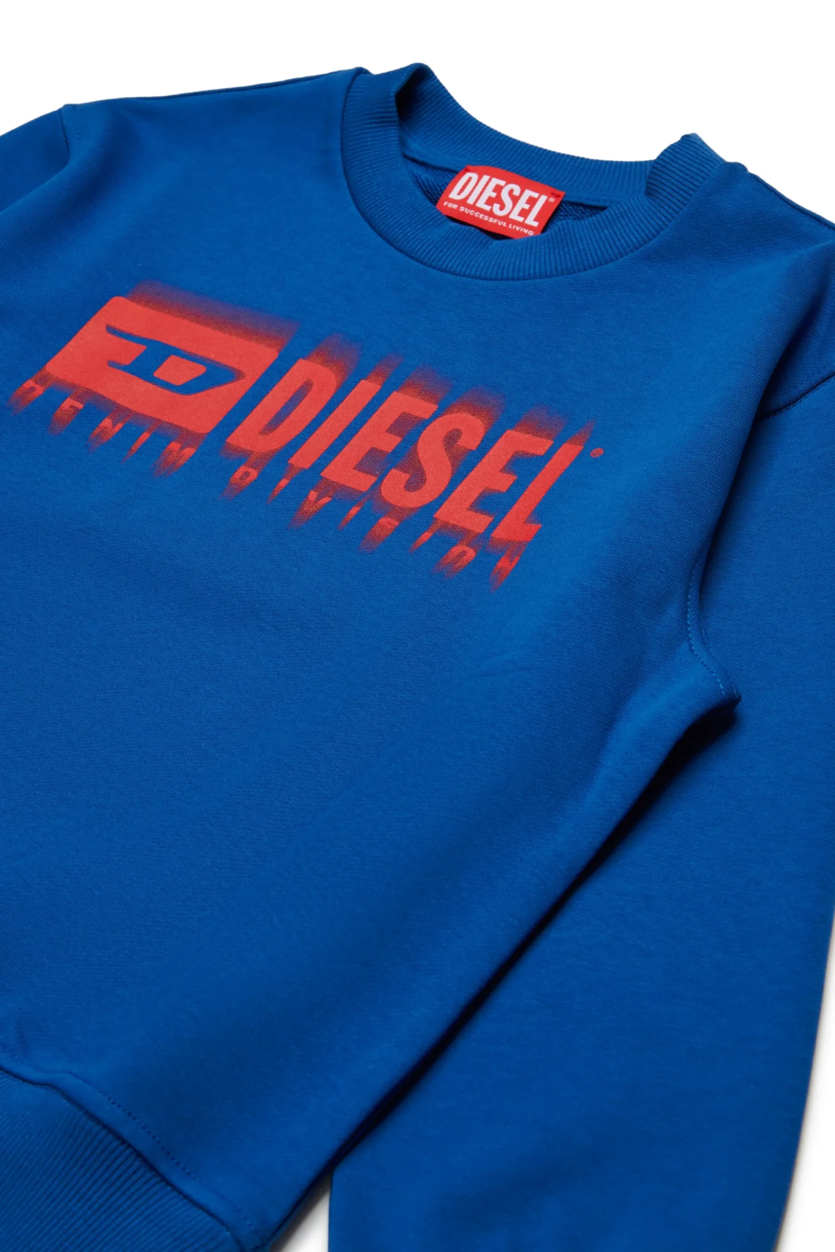 DIESEL Felpa girocollo con logo degradé | Bambino Felpe
