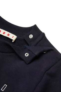 MARNI Felpa girocollo con logo Outline | Bambino Felpe | Logomania