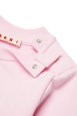 MARNI Felpa girocollo con logo Outline | Bambino Felpe | Logomania