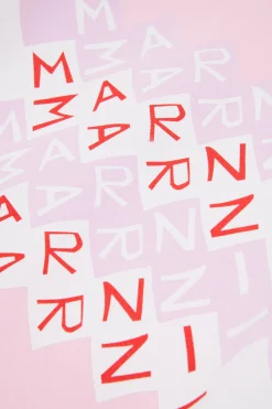 MARNI Felpa girocollo con logo Promenade | Bambino Felpe | Felpe