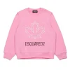 DSQUARED2 Felpa girocollo con Maple Leaf outline | Bambino Logomania | Logomania