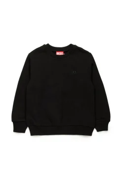 DIESEL Felpa girocollo con maxi logo Oval D | Bambino Oval D By Diesel | Oval D By Diesel