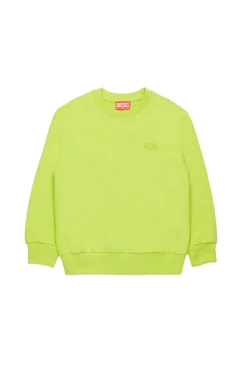 DIESEL Felpa girocollo con maxi logo Oval D | Bambino Oval D By Diesel | Oval D By Diesel