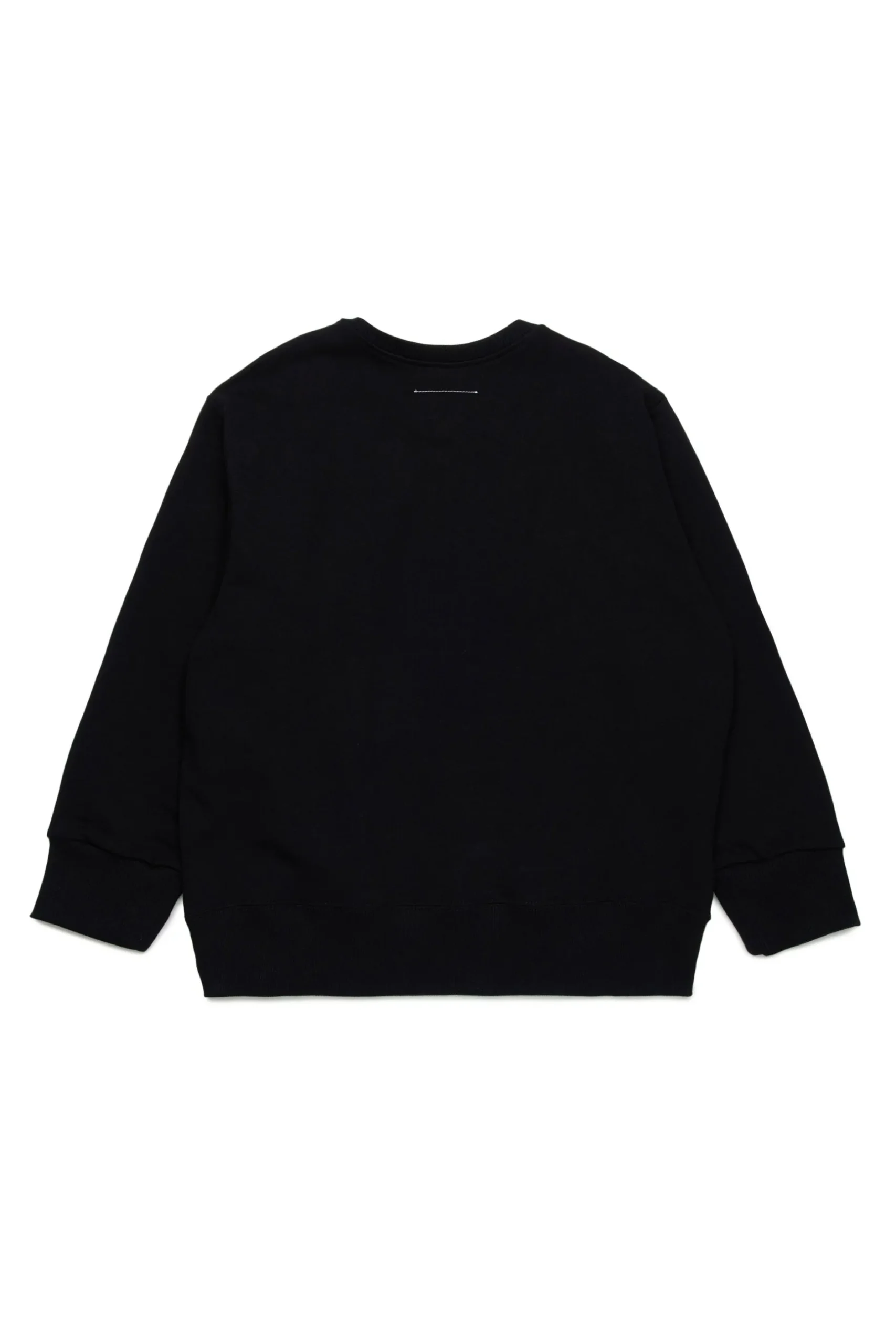 MM6 MAISON MARGIELA Felpa girocollo con Numeric Logo Pixel | Bambino Felpe | Logomania