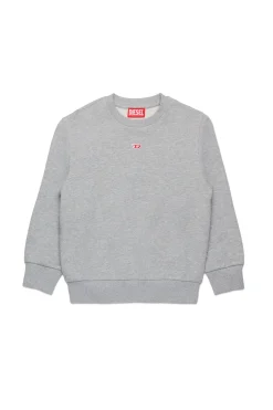 DIESEL Felpa girocollo con patch | Bambino Felpe | Activewear