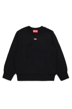 DIESEL Felpa girocollo con patch | Bambino Felpe | Activewear