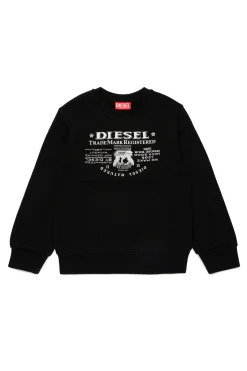 DIESEL Felpa girocollo con stampa Jacron | Bambino Felpe