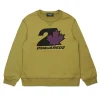 DSQUARED2 Felpa girocollo con stampa Maple Leaf | Bambino Felpe | Felpe