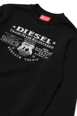 DIESEL Felpa girocollo con stampa Jacron | Bambino Felpe