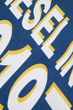 DIESEL Felpa girocollo con stampa maxi logo | Bambino Felpe | Felpe
