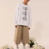 MM6 MAISON MARGIELA Felpa girocollo con Stretched logo | Bambino Felpe | Logomania