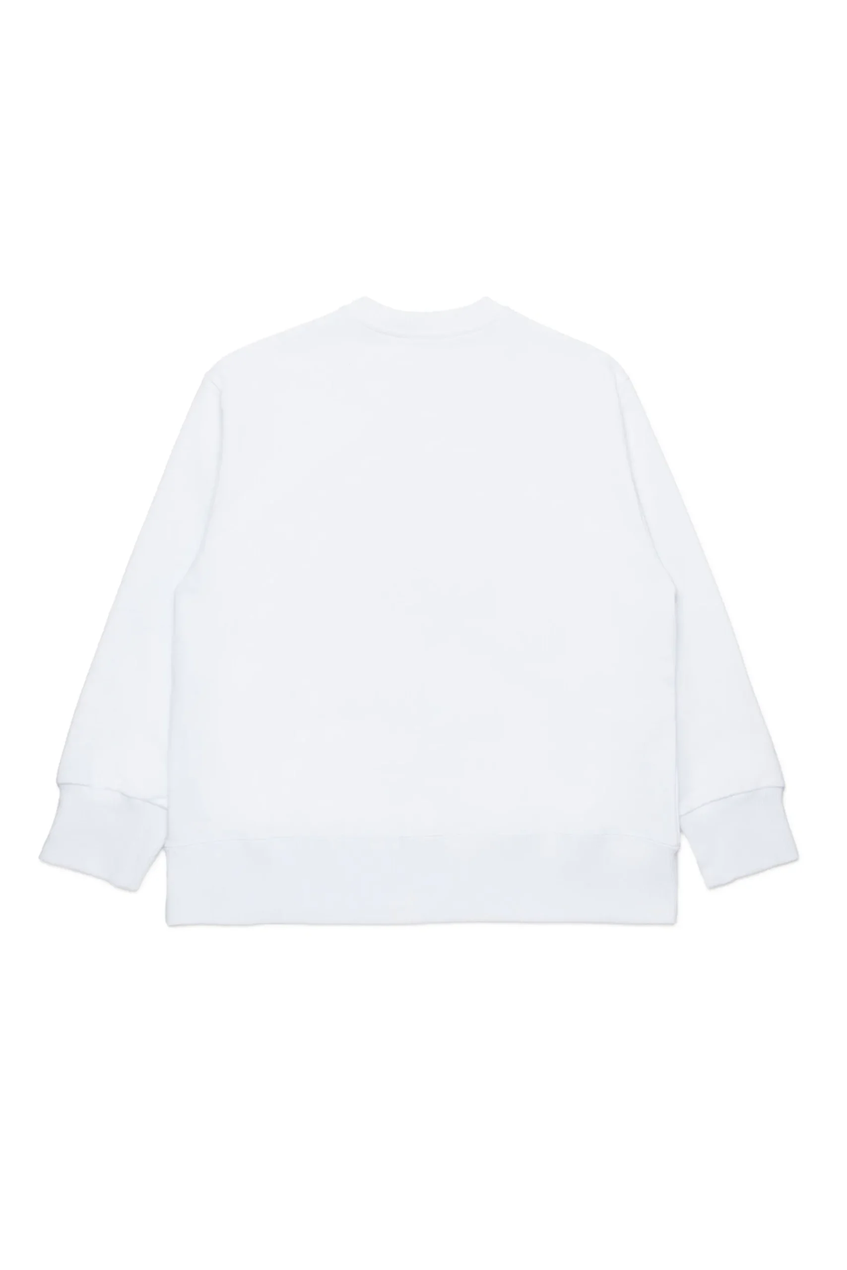 MM6 MAISON MARGIELA Felpa girocollo con Stretched logo | Bambino Felpe | Logomania