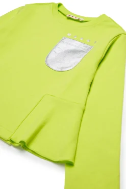 MARNI Felpa girocollo con taschino mylar | Felpe