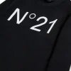 N°21 Felpa girocollo in cotone con logo | Bambino Felpe | Felpe