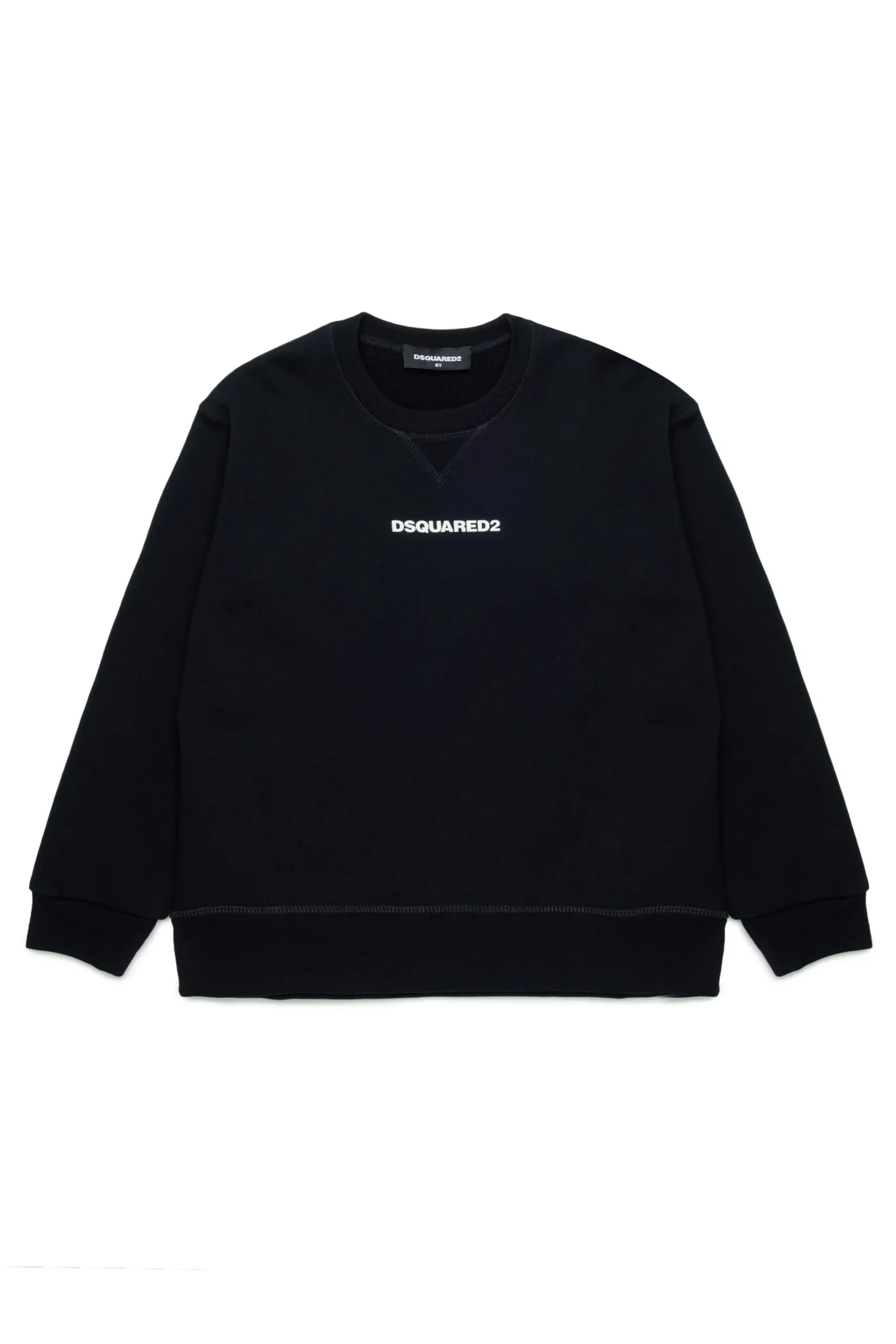 DSQUARED2 Felpa in cotone con logo | Bambino Felpe | Activewear