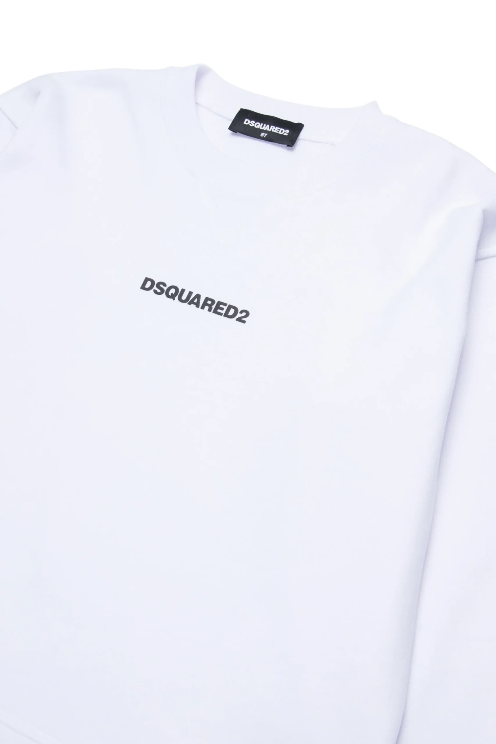 DSQUARED2 Felpa in cotone con logo | Bambino Felpe | Activewear