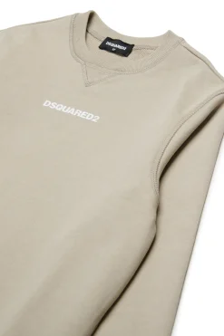 DSQUARED2 Felpa in cotone con logo | Bambino Felpe | Activewear