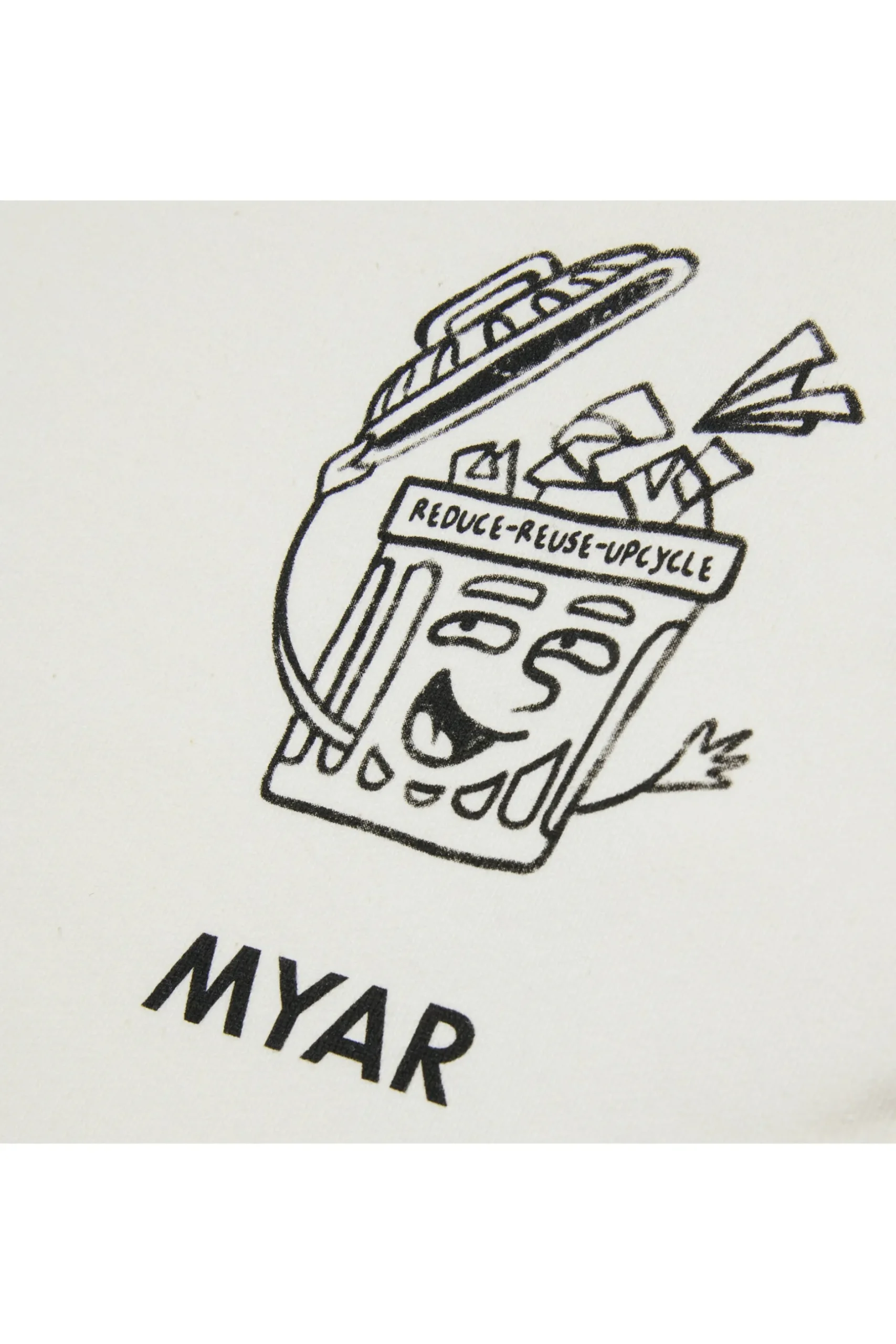 MYAR Felpa in cotone deadstock con grafica Reduce | Bambino Felpe | Felpe