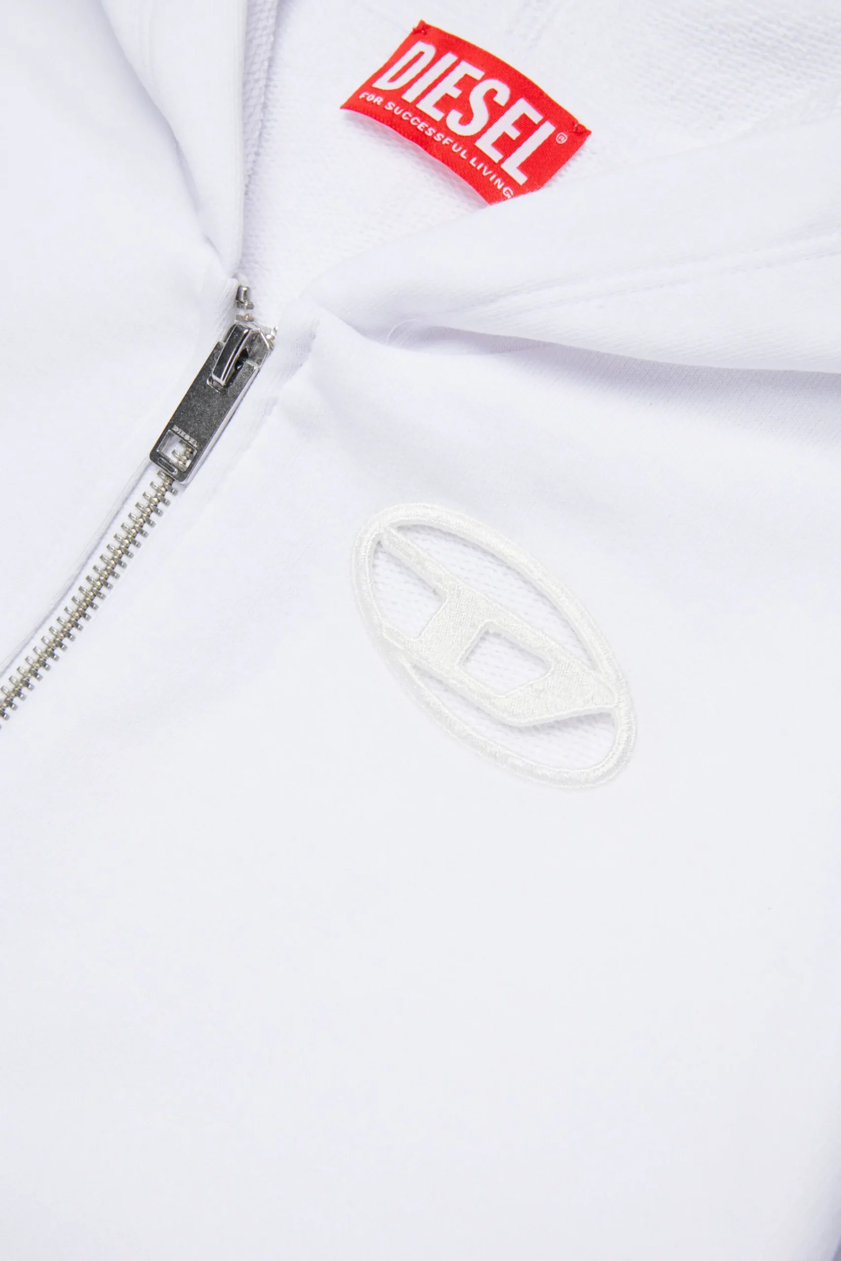 DIESEL Felpa oversize con logo Oval D | Bambino Felpe | Oval D By Diesel