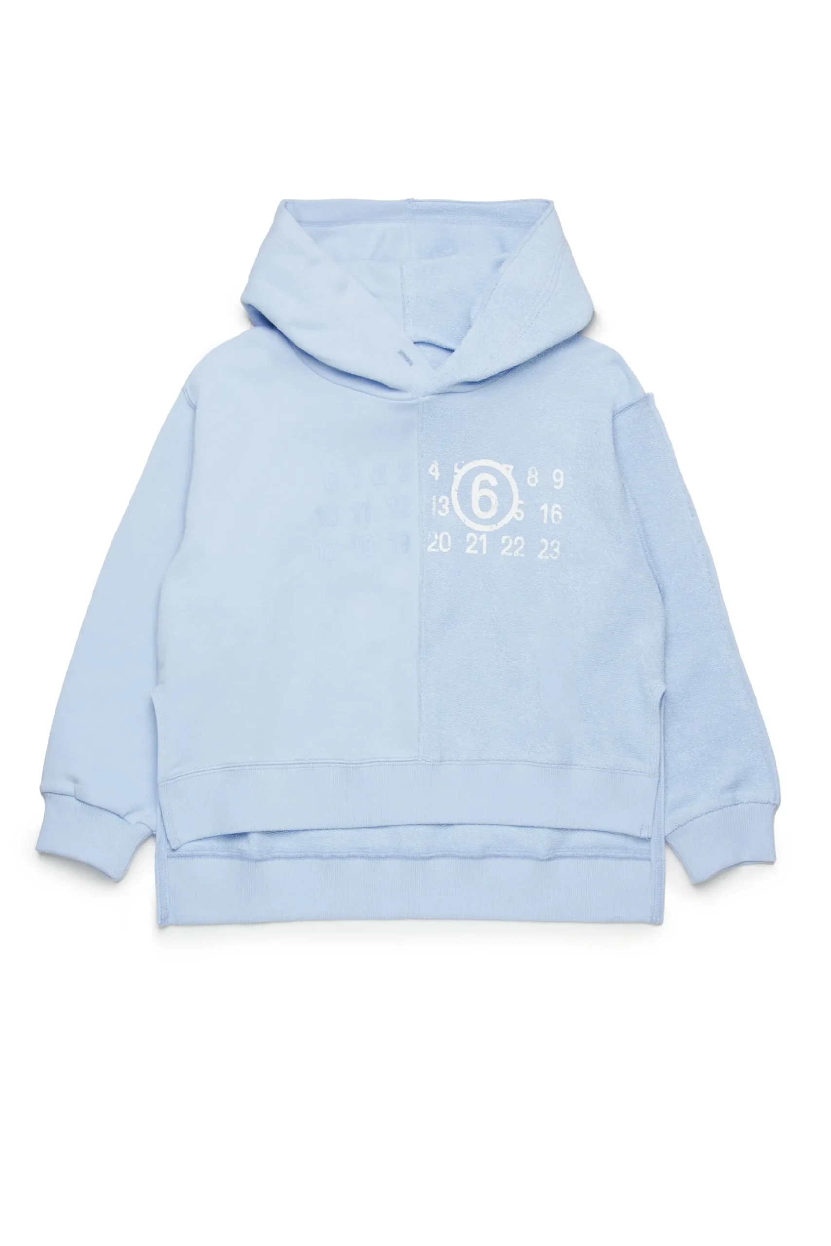 MM6 MAISON MARGIELA Felpa recut con Stamp Numbers | Bambino Felpe | Logomania