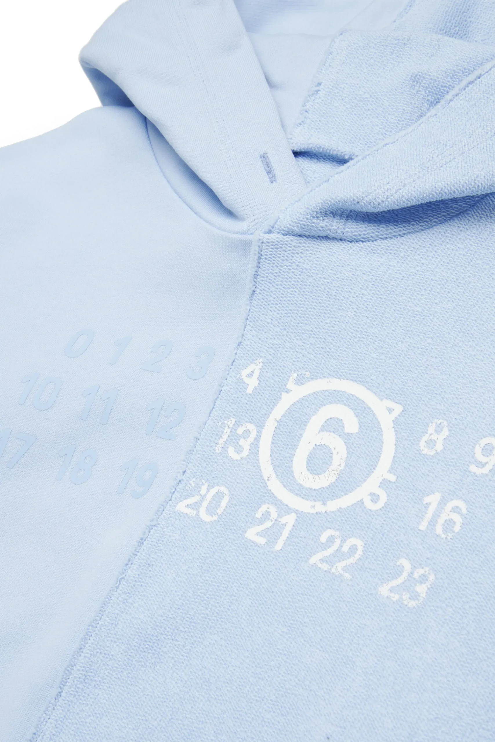 MM6 MAISON MARGIELA Felpa recut con Stamp Numbers | Bambino Felpe | Logomania