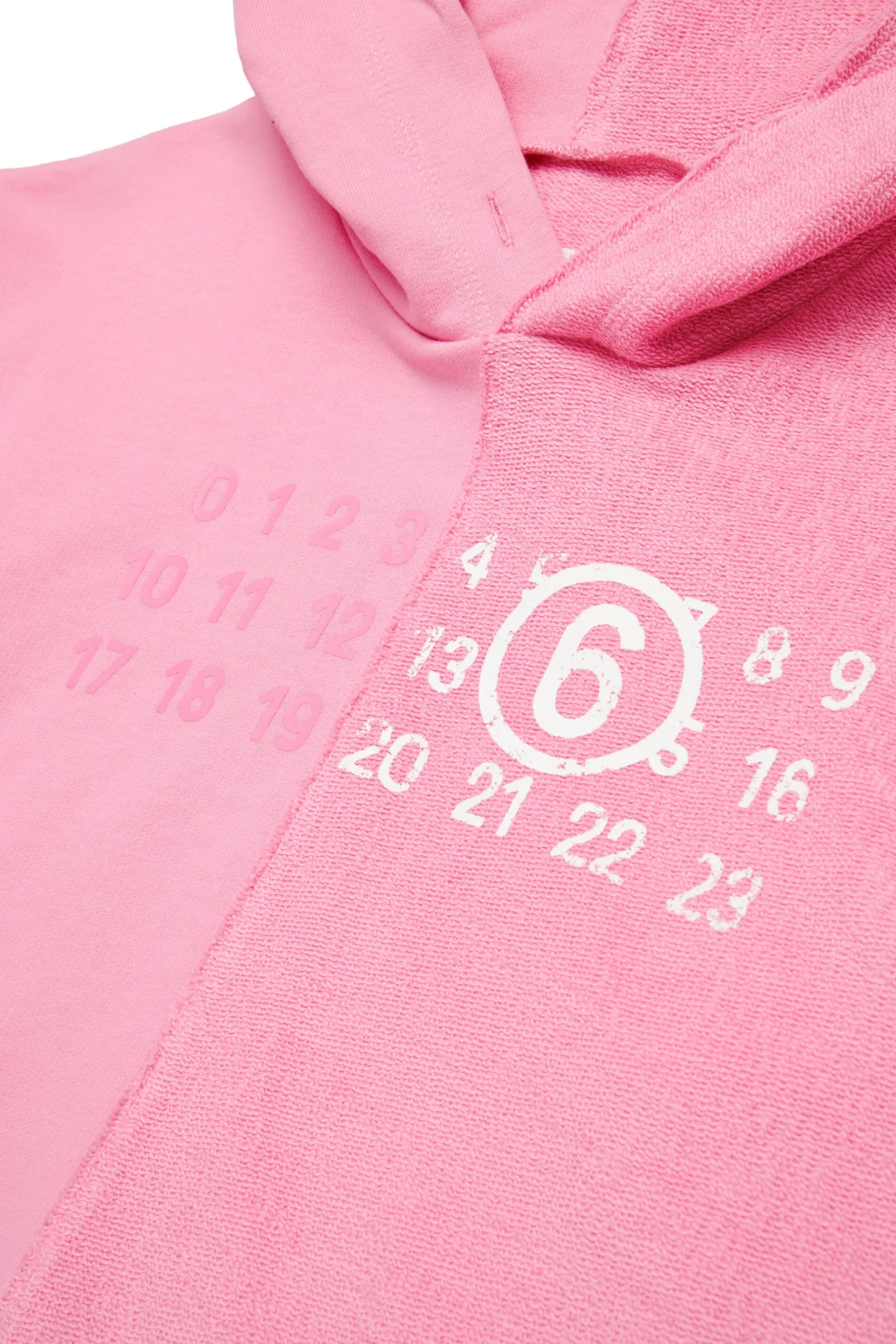 MM6 MAISON MARGIELA Felpa recut con Stamp Numbers | Bambino Felpe | Felpe